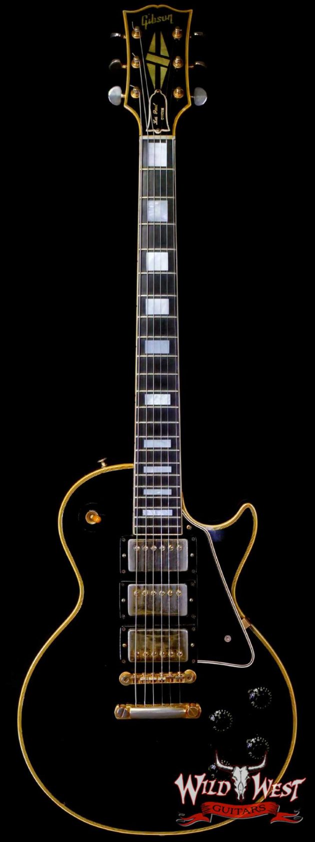 All Original 1958 Gibson Les Paul Custom 3 Pickups “Black Beauty” Owned by Joe Bonamassa 10.15 LBS