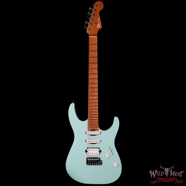 Misha Mansoor Owned Charvel Rick Graham Signature MJ DK24 2PT CM Celeste 6.90 LBS - Image 4