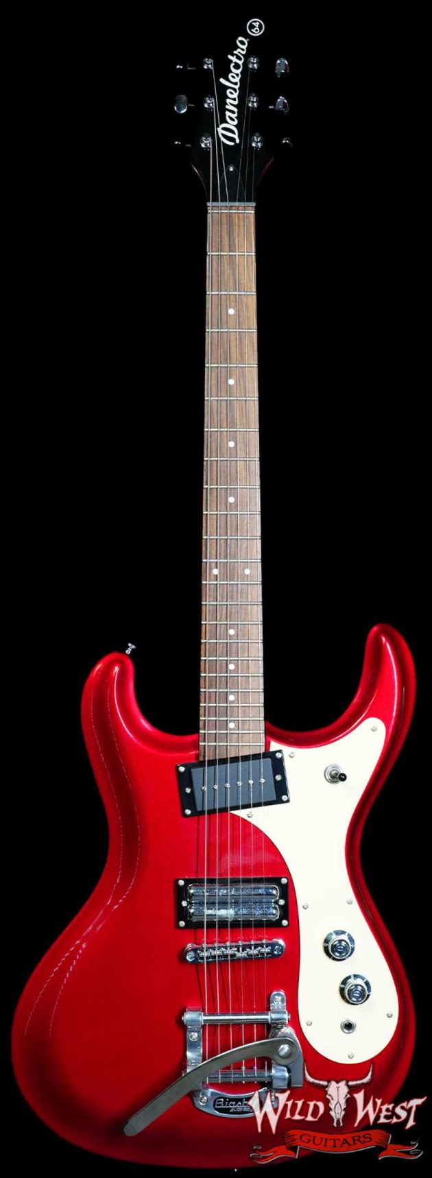 Jim Root Collection Danelectro the ‘64 with Bigsby Red Metallic 8.20 LBS