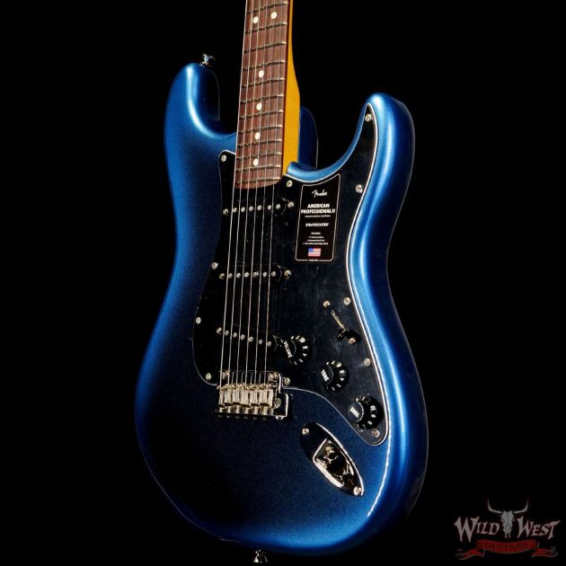 Fender American Professional II Stratocaster Rosewood Fingerboard Dark Night - wildwest-guitar.com - Image 2