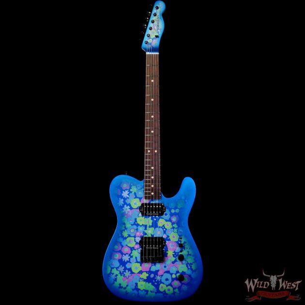 Fender Custom Shop Kyle McMillin Masterbuilt Telecaster HH Brazilian Rosewood Fingerboard NOS Blue Flower 7.45 LBS (International Shipping) - Image 2