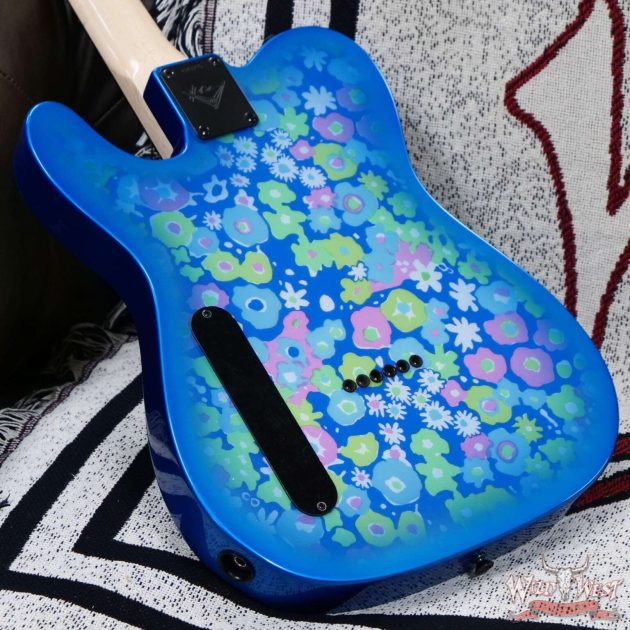 Fender Custom Shop Kyle McMillin Masterbuilt Telecaster HH Brazilian Rosewood Fingerboard NOS Blue Flower 7.45 LBS (International Shipping) - Image 3