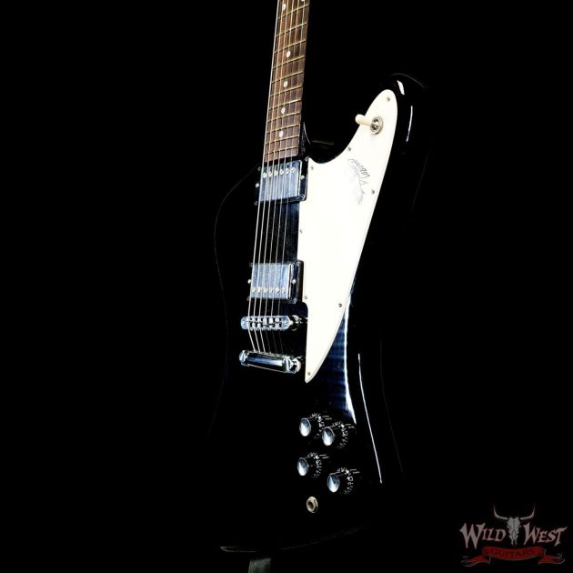 Jim Root Collection 2006 Gibson Firebird Studio Black 8.30 LBS - Image 2