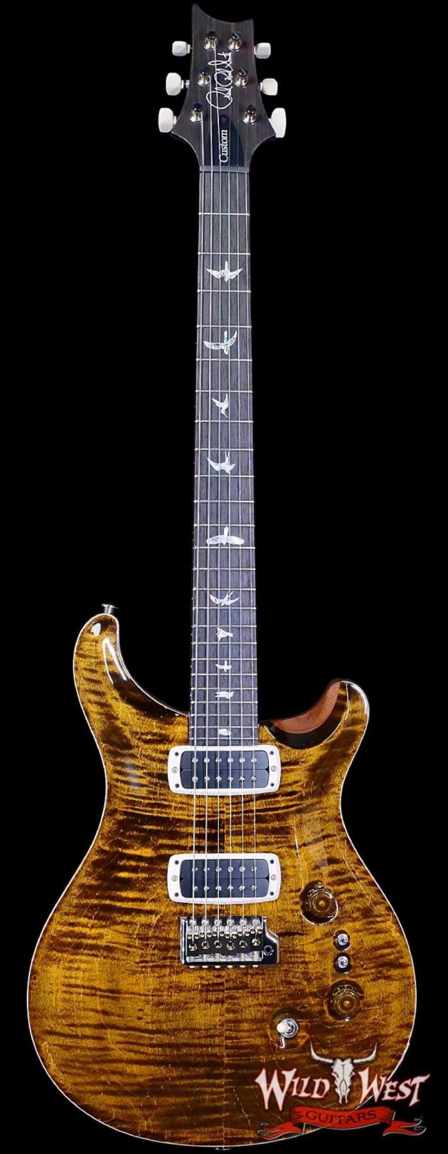 Paul Reed Smith PRS Core Series 2024 NEW Custom 24-08 Yellow Tiger 8.00 LBS - wildwest-guitar.com