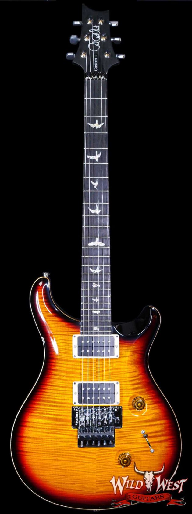 Paul Reed Smith PRS Core Series 10 Top Custom 24 Floyd Rose Ebony Fingerboard Vintage Smokeburst