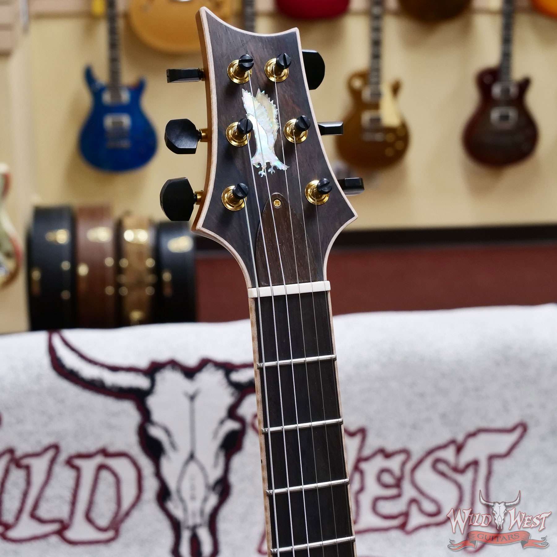 Paul Reed Smith PRS Private Stock #11313 Cocobolo Top McCarty 594 Singlecut Semi-Hollow Brazilian Rosewood Fingerboard Natural 7.85 LBS ( International Shipping) PRS - Paul Reed Smith Serial#: 25-394164 - Image 3