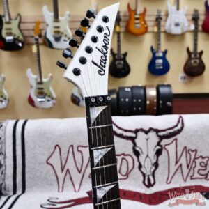 Jackson American Series Soloist SL2 DX Floyd Rose Ebony Fingerboard Snow White 8.70 lbs - Image 2