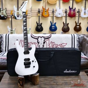 Jackson American Series Soloist SL2 DX Floyd Rose Ebony Fingerboard Snow White 8.70 lbs - Image 3