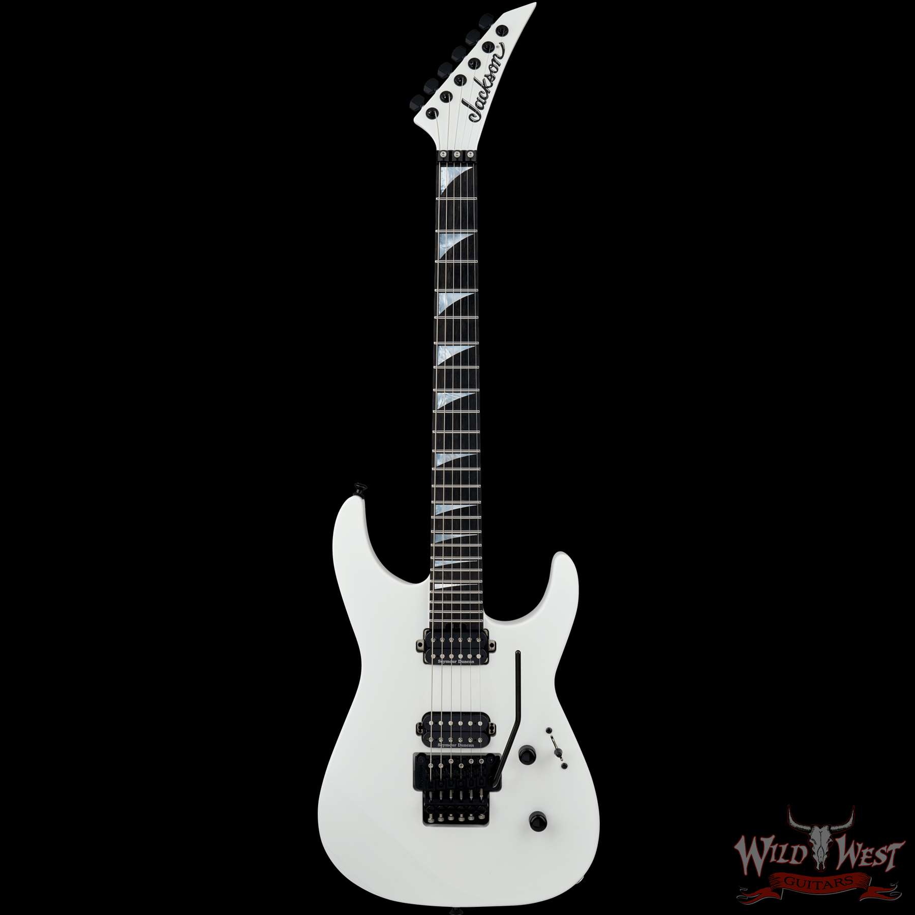 Jackson American Series Soloist SL2 DX Floyd Rose Ebony Fingerboard Snow White 8.70 lbs