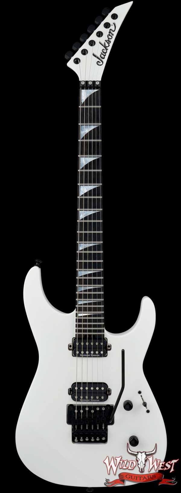 Jackson American Series Soloist SL2 DX Floyd Rose Ebony Fingerboard Snow White 8.70 lbs - Image 5